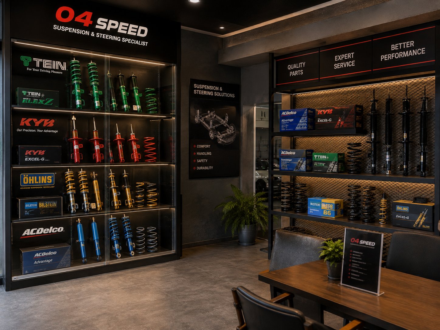 Suspensi Performance dan Comfort