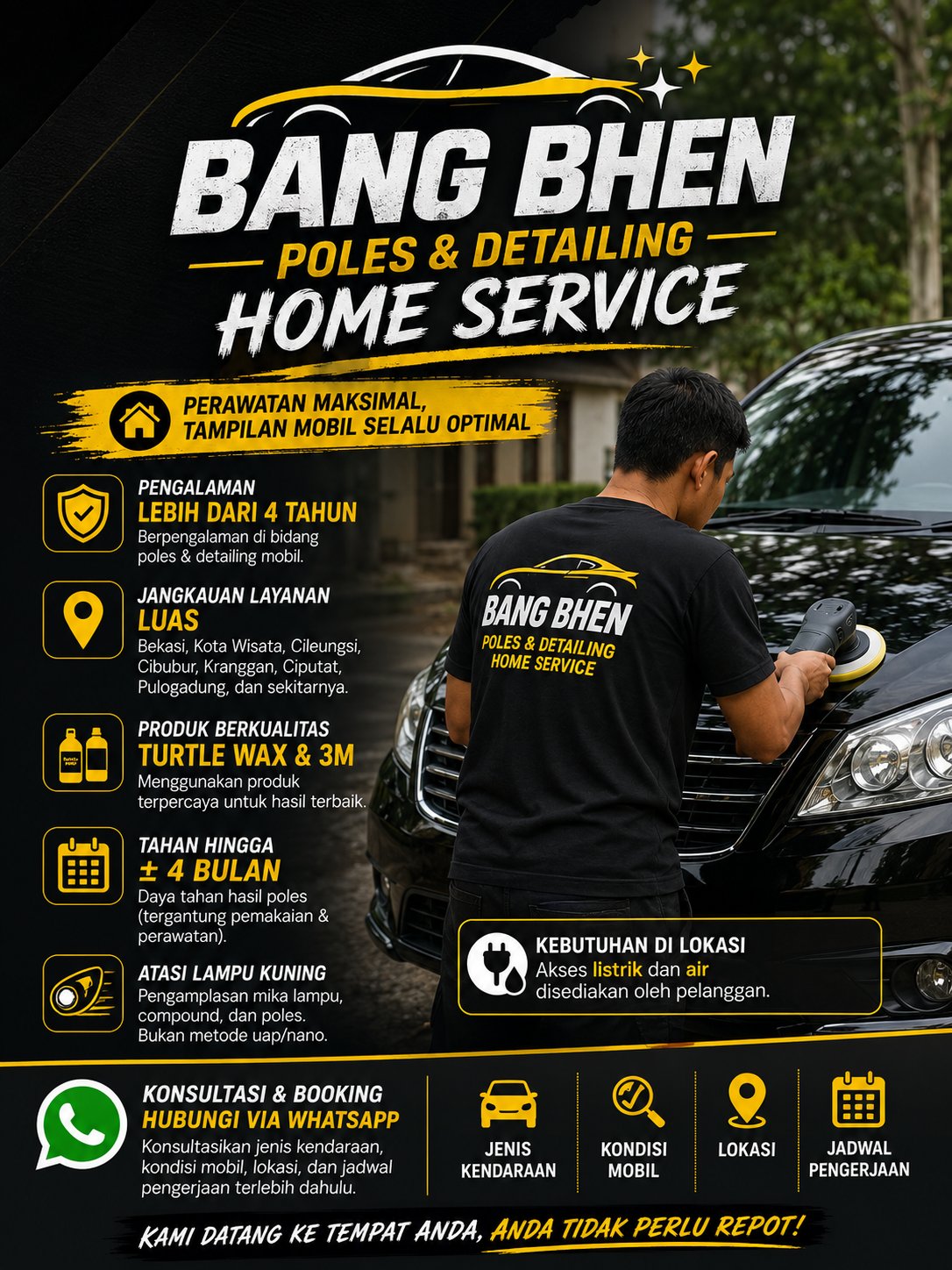 Bang Bhen – Poles & Detailing Home Service